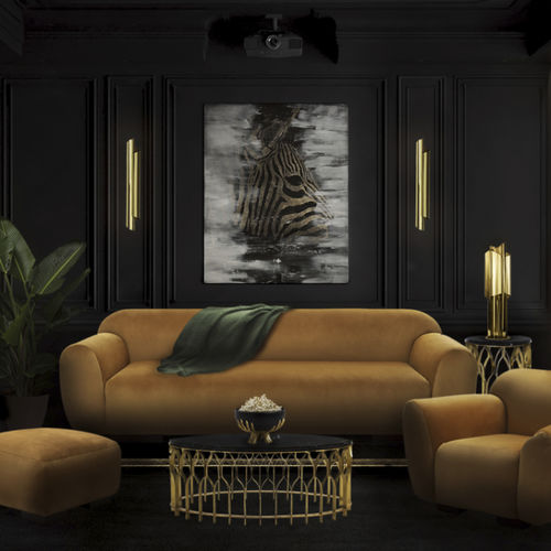 Modernes Sofa - OTTER - BRABBU DESIGN FORCES - Stoff / mit Armlehnen / Farbe anpassbar