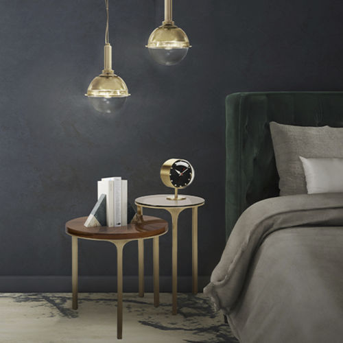 Hängelampe - NIKU - BRABBU DESIGN FORCES - Messing / Glas / modern