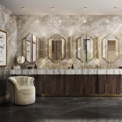 Moderner Sessel - HERA - BRABBU DESIGN FORCES - Samt / Baumwolle / Holz