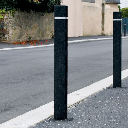 Sicherheits-Sperrpfosten - B90 series - PLAS ECO - stationär / Recyclingkunststoff / hoch