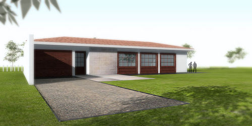Fertigbauhaus - CLASS - Pujol - modern / Beton