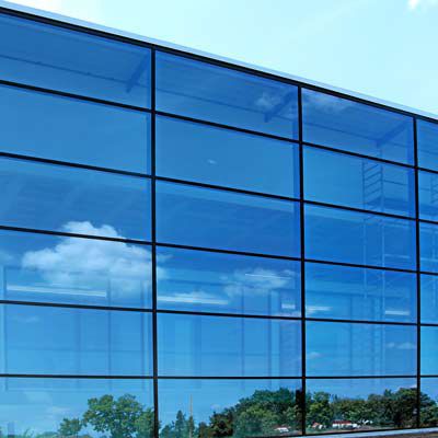 Sonnenschutzglasscheibe - SILVERSTAR COMBI NEUTRAL 30/21 T - Euroglas - isolierend / farbig / für Gebäude