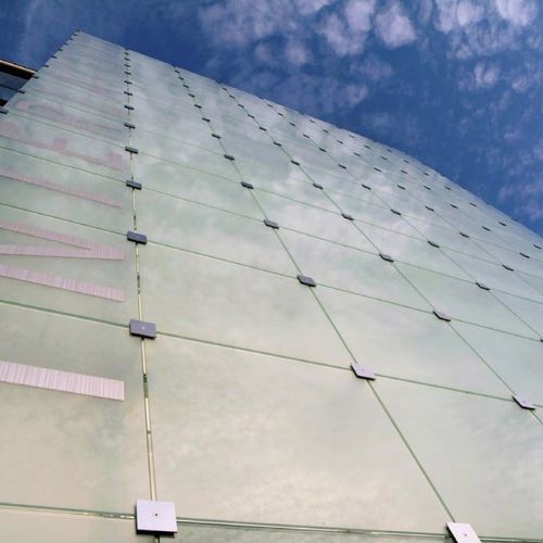 Kugelsichere Glasscheibe - EUROLAMEX® - Euroglas - schalldämmend / VSG / für Gebäude