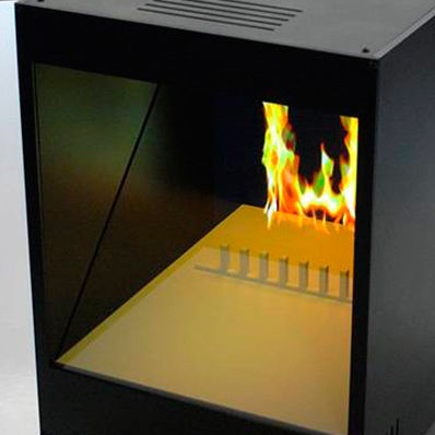 Glasscheibe / ESG Glas - BEAMSPLITTER - Euroglas - VSG / transparent / Spiegeleffekt