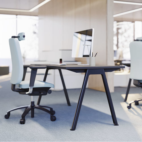 Schreibtisch für Open Space - MULTIBASE - Balma - bodenstehend / für 1 Person / für 2 bis 4 Personen