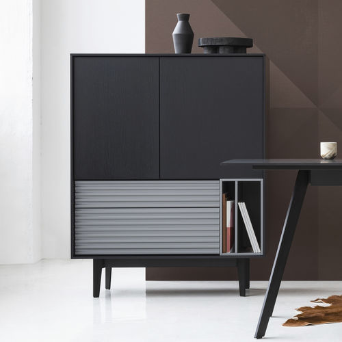 Hohes Sideboard - Dignis - Balma - modern / MDF / Holzfurnier