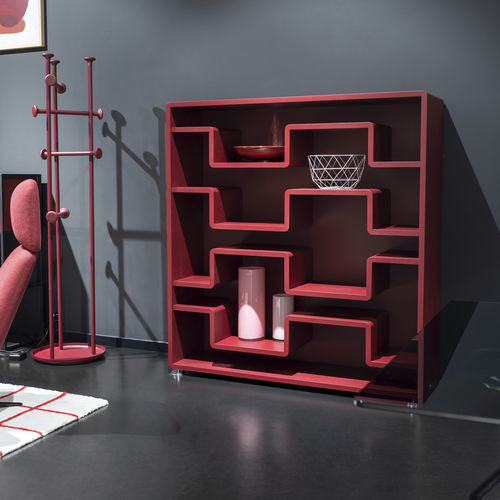 Modernes Bücherregal - Xeon - Balma - MDF / Holzfurnier / weiß