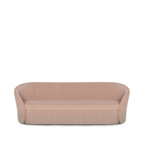 Modernes Sofa - BLOOM - KOKET Love Happens - Samt / rosa / Zweisitzer