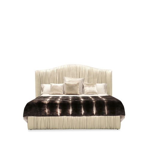 Bett / King Size - PLISSÉ - KOKET Love Happens - Queen Size / klassisch / Polster