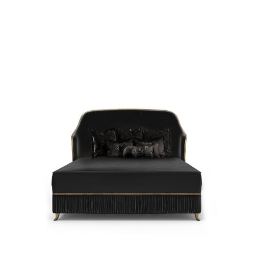 Bett / King Size - FORBIDDEN PLISSE - KOKET Love Happens - Neobarock / Polster / Kopfteil