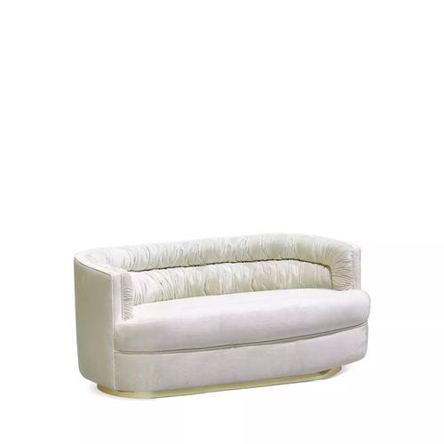 Klassisches Sofa - COCKTAIL - KOKET Love Happens - Stoff / mit Armlehnen / maßgefertigt