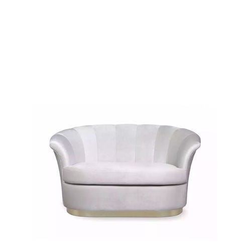 Klassisches Sofa - BESAME - KOKET Love Happens - Stoff / mit Armlehnen / individuell gestaltbar