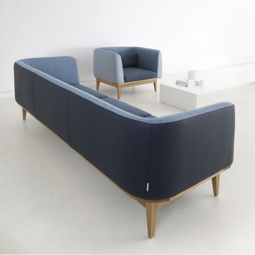 Modernes Sofa - SOFO - Branca-Lisboa - Stoff / Leder / mit Armlehnen