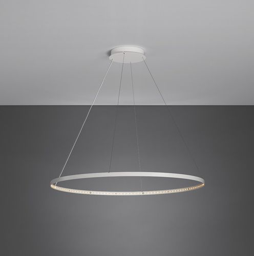 Hängelampe - CIRCLE 80 - Le Deun Luminaires - Stahl / Messing / modern