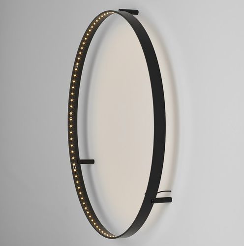 Moderne Wandleuchte - CURVE 60 - Le Deun Luminaires - für den Innenraum / Stahl / rund