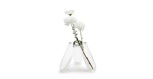 Vase / originelles Design - Y - Haymann Editions - Kristall