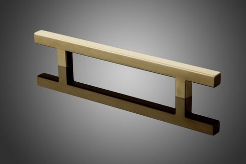 Türstoßgriff - RECTANGULAR - FORMS+SURFACES - Messing / Bronze / Edelstahl