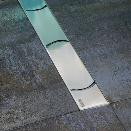 Edelstahl-Duschablaufrinne - CHROME - RAVAK