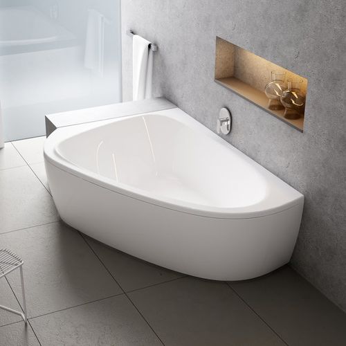 Badewanne für Eckeinbau - LOVESTORY II - RAVAK - Acryl / weiß