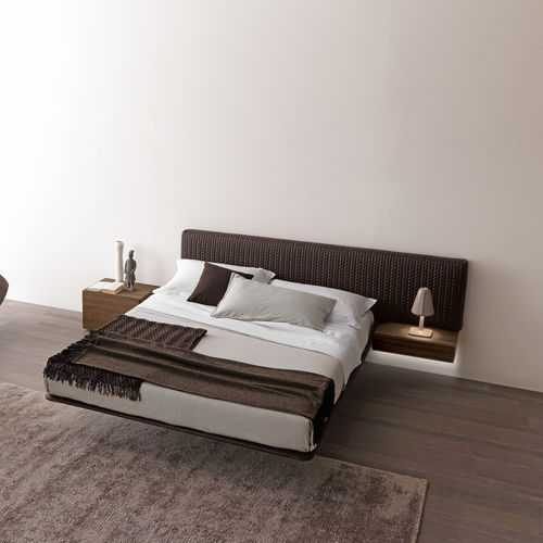 Moderner Nachttisch - Wing - Presotto - Holz / rechteckig / mit Schublade