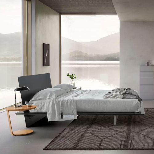 Doppelbett - Plana - Presotto - modern / Kopfteil / mit integrierter Beleuchtung