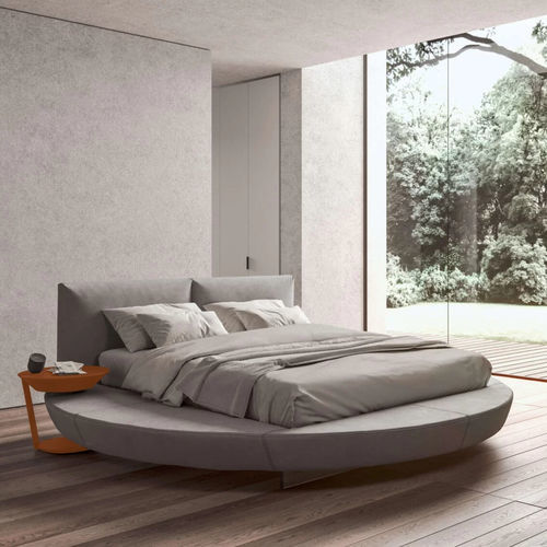 Rundes Bett - Zero - Presotto - Doppelbett / modern / Polster