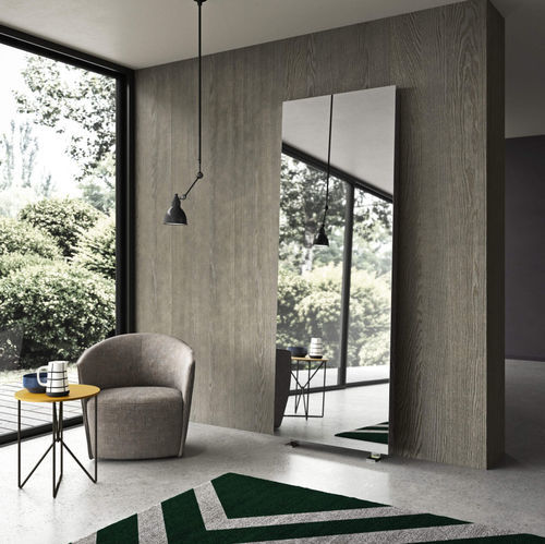 Standspiegel - Tuttospecchio - Presotto - modern / rechteckig / Metall