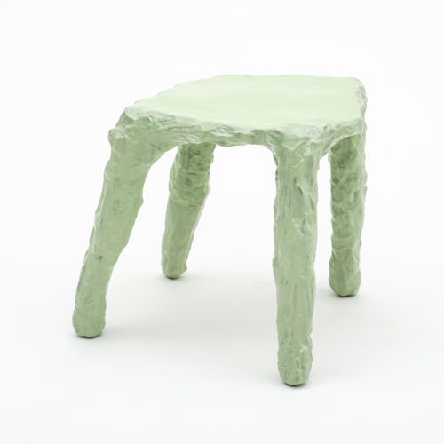 Hocker / organisches Design - THANATOS LIMITED EDITION - Philipp Aduatz - Verbundwerkstoff / Marmor / Gestell aus Verbundmaterial