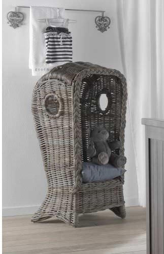 Stilsessel - OSLO GREY - Kidsmill - Rattan / für Kinder