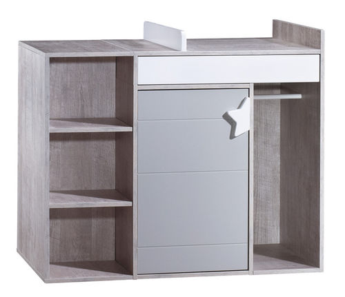 Holz-Wickeltisch - NV681 - Sauthon - bodenstehend