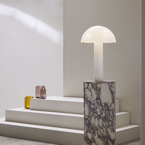 Tischlampe - HANOVER - cto lighting - Opalglas / modern / mit Kabel