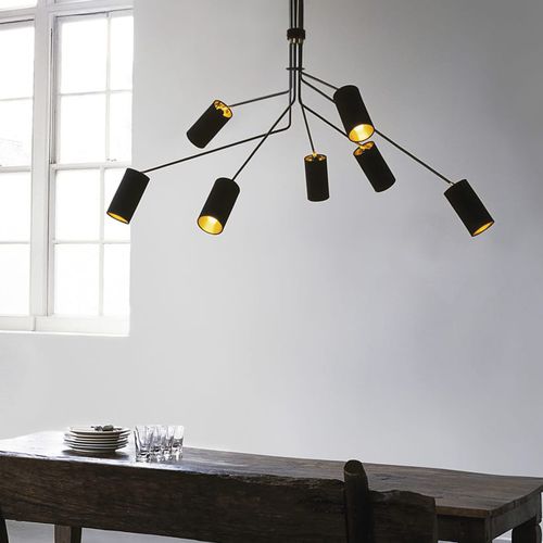 Moderner Kronleuchter - ARRAY - cto lighting - Messing / Baumwolle / LED