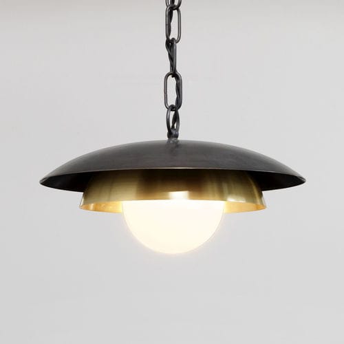 Hängelampe - CARAPACE - cto lighting - Metall / Opalglas / modern
