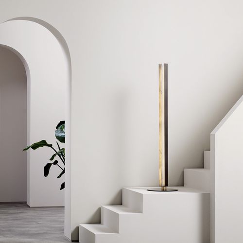 Stehleuchte - ARTÉS - cto lighting - Messing / Alabaster / modern