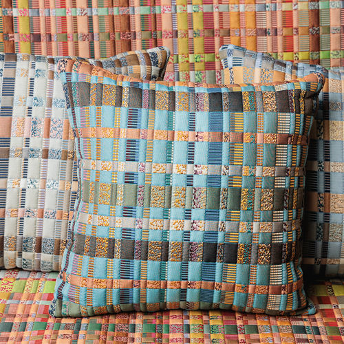 Möbelstoff - 4516 PATCHWORK - BRENTANO - Patchwork / Polyester / Baumwolle
