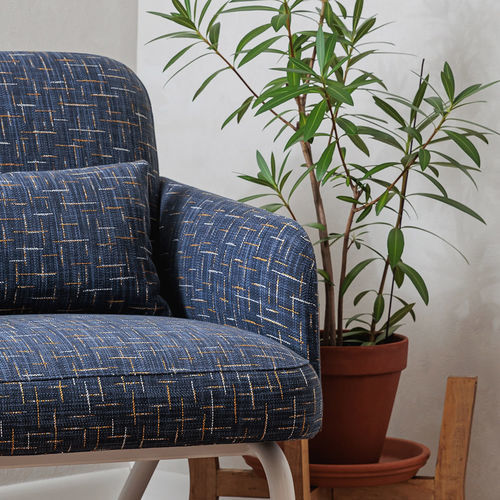 Möbelstoff - 4367 SGRAFFITO - BRENTANO - Streifenmuster / Polyester / Baumwolle