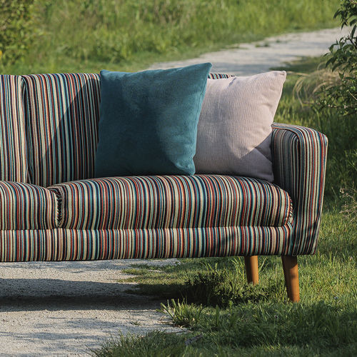 Möbelstoff - 1253 ARCHIE - BRENTANO - Streifenmuster / Polypropylen / für Außenbereich