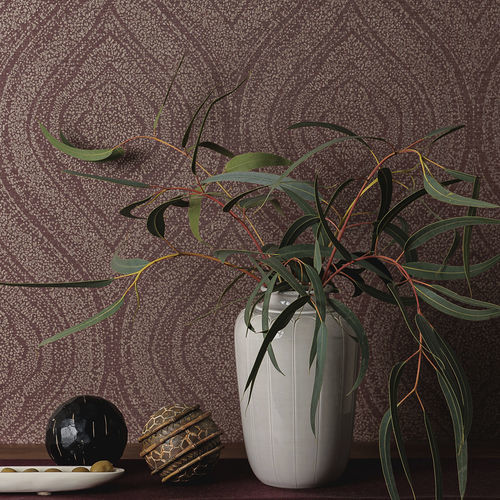 Innenwandverkleidung - V107 HOURGLASS - BRENTANO - Zellulose / Polyester / Vinyl