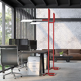Stehleuchte - 3F FILOLUCE - 3F Filippi S.p.A. - Aluminium / aus lackiertem Stahl / PMMA