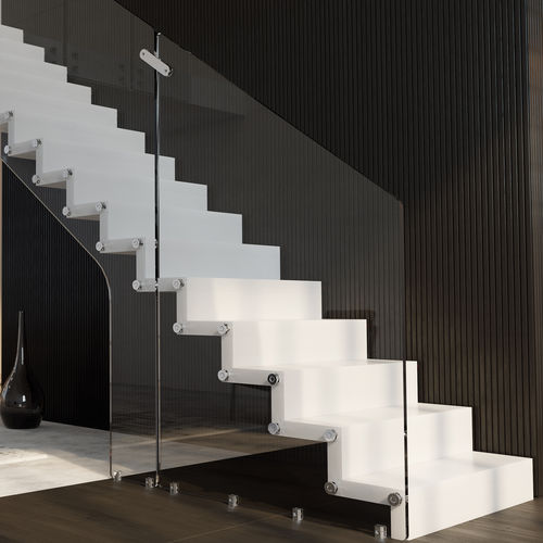 Gerade Treppe - AIRA - RINTAL - viertelgewendelt / halbgewendelt / schrägverzahnt
