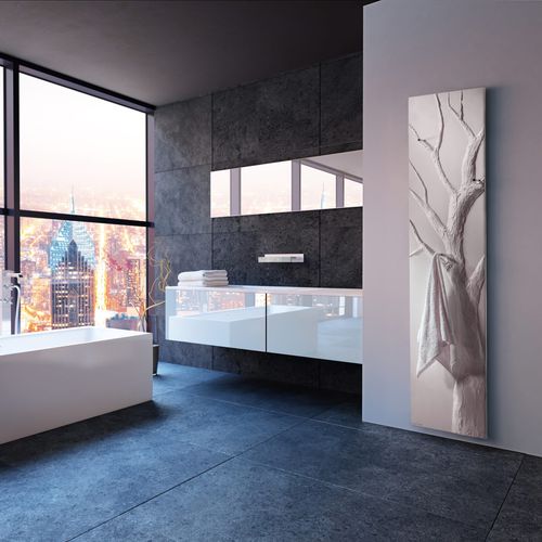 Heißwasser-Badheizkörper - ARBRE BAIN - CINIER - elektrisch / 501 w...750 w / 751 w...1000 w