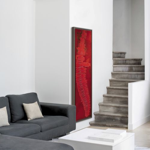Wandmontierter Gebläsekonvektor - TRIBAL ROUGE - CINIER
