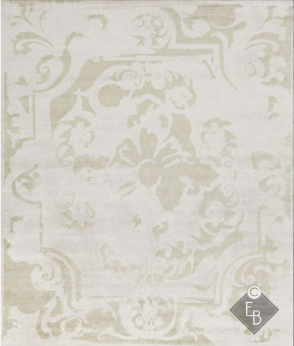 Traditioneller Teppich - BOURBON NEW AGE SABAYON - Edition Bougainville - Motiv / PET / Wolle