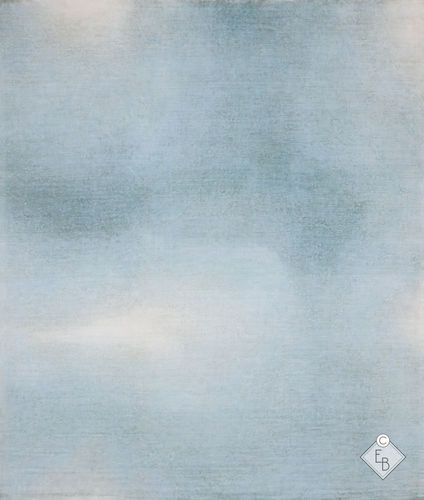 Teppich aus pflanzlicher Seide - FOGGY BALTIC - Edition Bougainville - modern / Motiv / PET