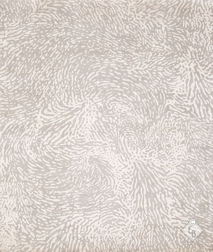 Teppich aus pflanzlicher Seide - ALGAE ANGORA - Edition Bougainville - modern / Motiv / PET