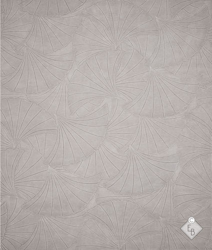 Moderner Teppich - SENSU HAZE - Edition Bougainville - Naturmotiv / PET / Wolle