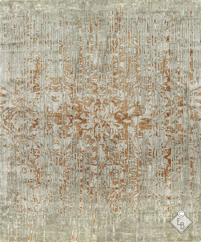 Moderner Teppich - AZALÉE CAJUN - Edition Bougainville - Motiv / Hanf / Wolle