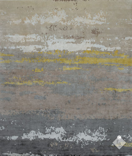 Seide-Teppich - CLOUD DUSK - Edition Bougainville - modern / Motiv / Hanf