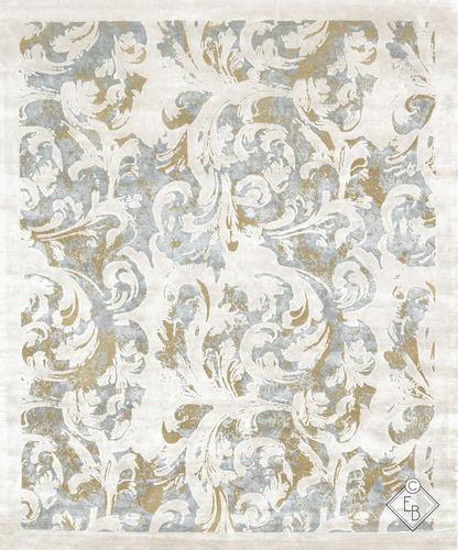 Moderner Teppich - BEAUCHAMP EARTH - Edition Bougainville - Motiv / Hanf / PET
