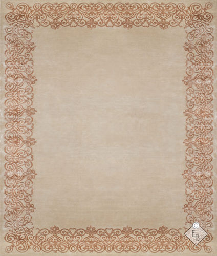 Moderner Teppich - COLBERT PEEL - Edition Bougainville - Motiv / Hanf / PET